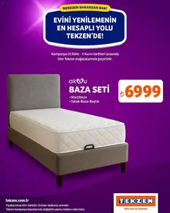 Tekzen Evini Yenilemenin En Hesaplı Yolu Tekzen’de 01.10.2025 - Broşürünün önizlemesi