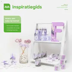 Voorbeeld van Inspiratiegids doopmanden van winkel AVA geldig vanaf 07/10/2024