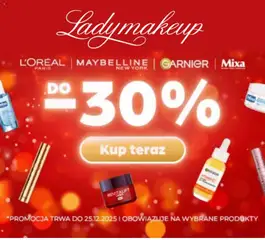 Pogląd gazetki "Ladymakeup" ze sklepu Oferty ważnej od 12.12.2025