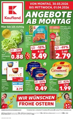 Vorschau von dem Prospekt des Geschäftes Kaufland, gültig ab dem 30.03.2026