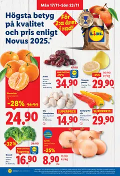 Förhandsgranska reklamblad Aktuella reklamblad Lidl från butik Lidl gäller från 17/11/2025 | Sida : 2