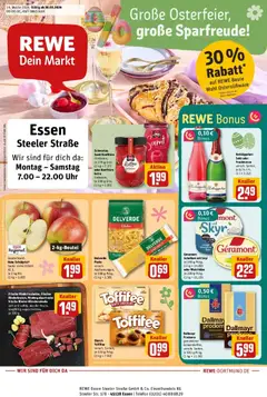 Vorschau von dem Prospekt des Geschäftes Rewe, gültig ab dem 30.03.2026