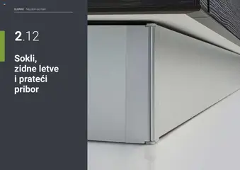 Pregled letka Sokli, zidne letve i prateći pribor trgovine Elgrad vrijedi od 06.10.2025