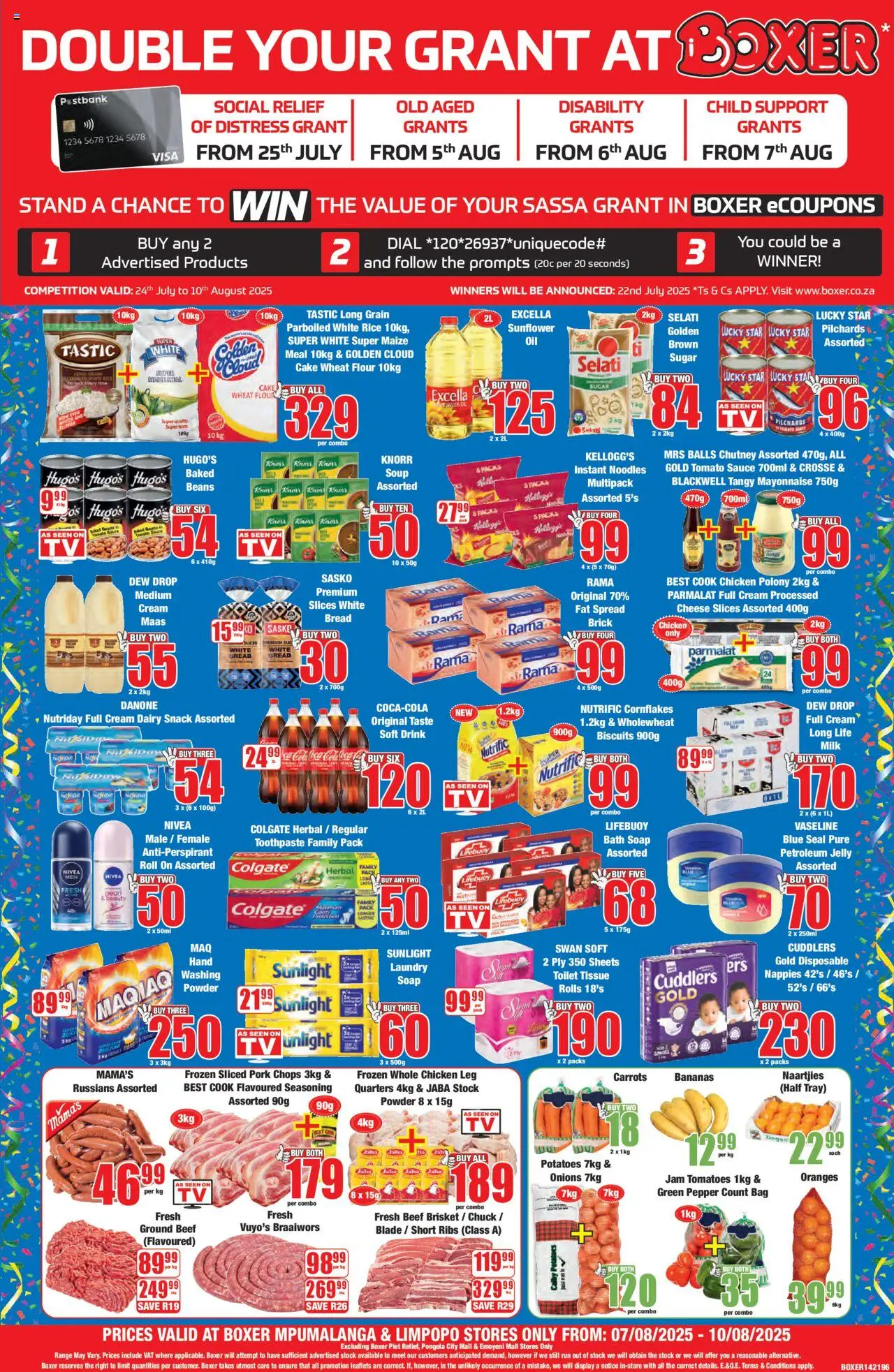 Boxer Limpopo - Weekly Specials from 07/08 - 10/08/2025 > Promotions