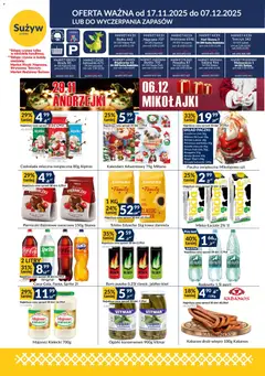 Pogląd gazetki "Gazetka" ze sklepu Sużyw ważnej od 17.11.2025 | Strona: 1