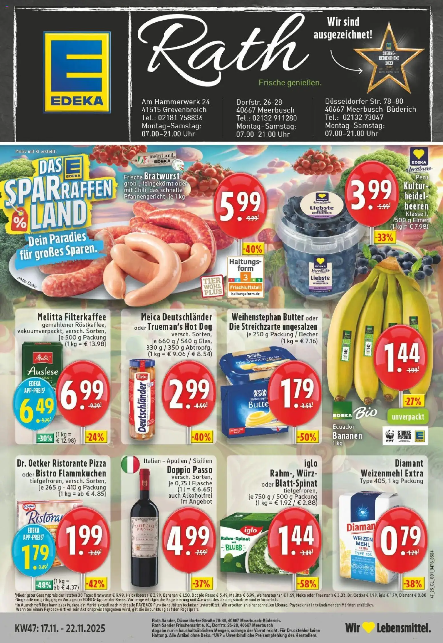 Vorschau von dem Prospekt des Geschäftes Edeka, gültig ab dem 17.11.2025
