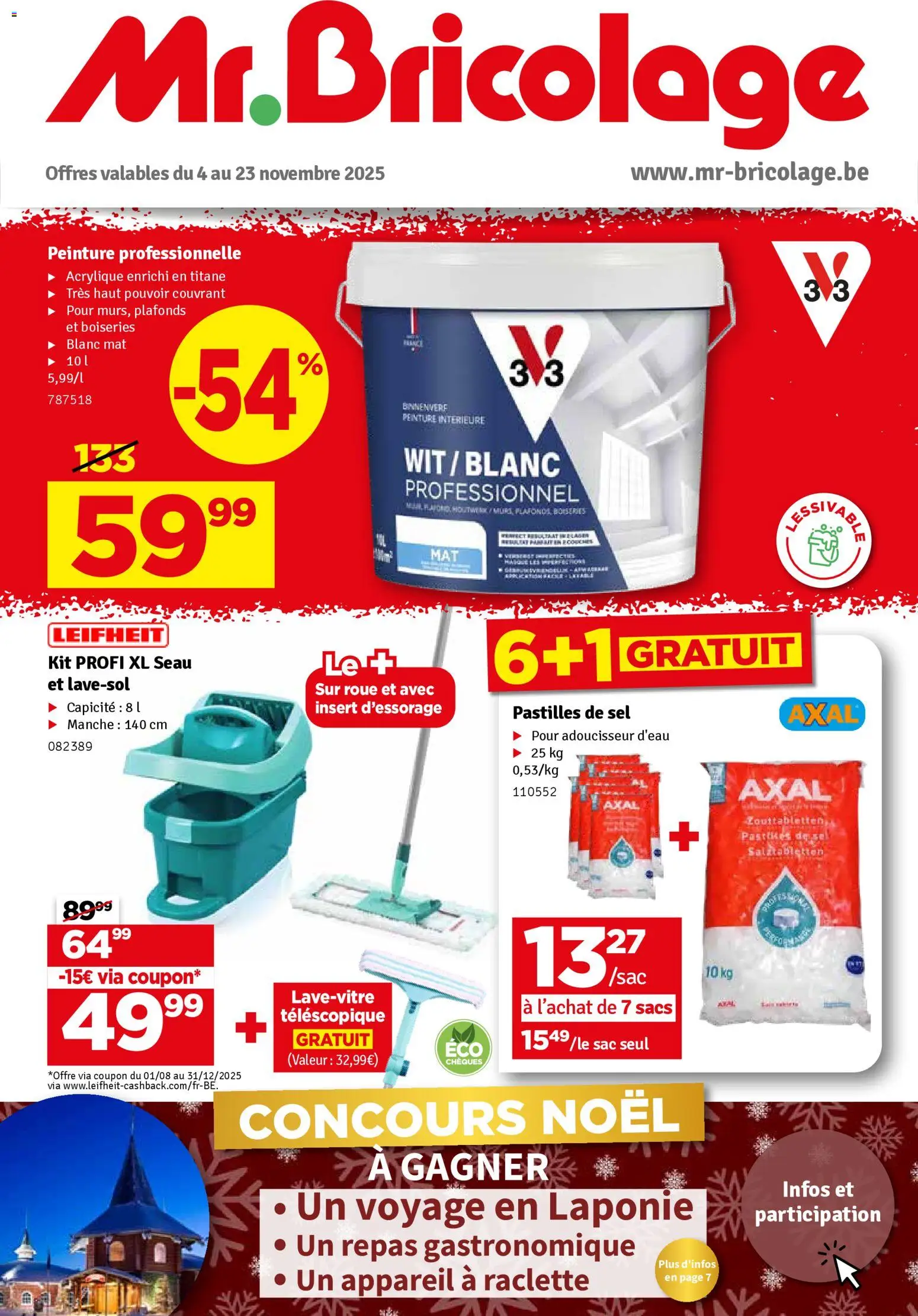 Voorbeeld van Folder / Publicité van winkel Mr Bricolage geldig vanaf 04/11/2025
