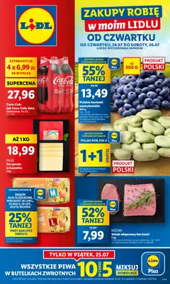 Pogląd gazetki "Gazetka" ze sklepu Lidl ważnej od 24.07.2025