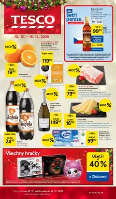 Náhled nabídky: Tesco Hypermarket platný od 10.12.2025