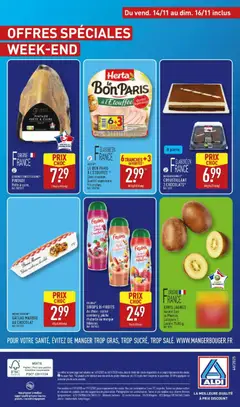 Prévisualisation de Catalogue de la semaine 46 du magasin Aldi formulaire valide 11/11/2025 | Page: 42