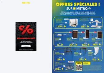 Prévisualisation de Offres spéciales - Exclusivités Marketplace du magasin METRO formulaire valide 02/10/2025