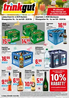 Vorschau von dem Prospekt des Geschäftes Trinkgut, gültig ab dem 30.03.2026