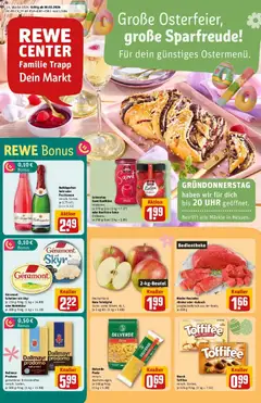 Vorschau von dem Prospekt des Geschäftes Rewe, gültig ab dem 30.03.2026