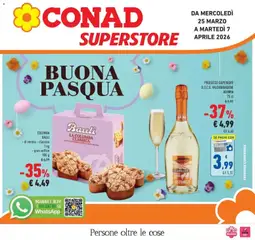 Anteprima dell'opuscolo Buona Pasqua dal negozio Conad valido da 25/03/2026