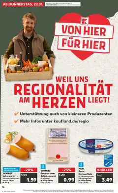 Vorschau von dem Prospekt des Geschäftes Kaufland, gültig ab dem 22.01.2026