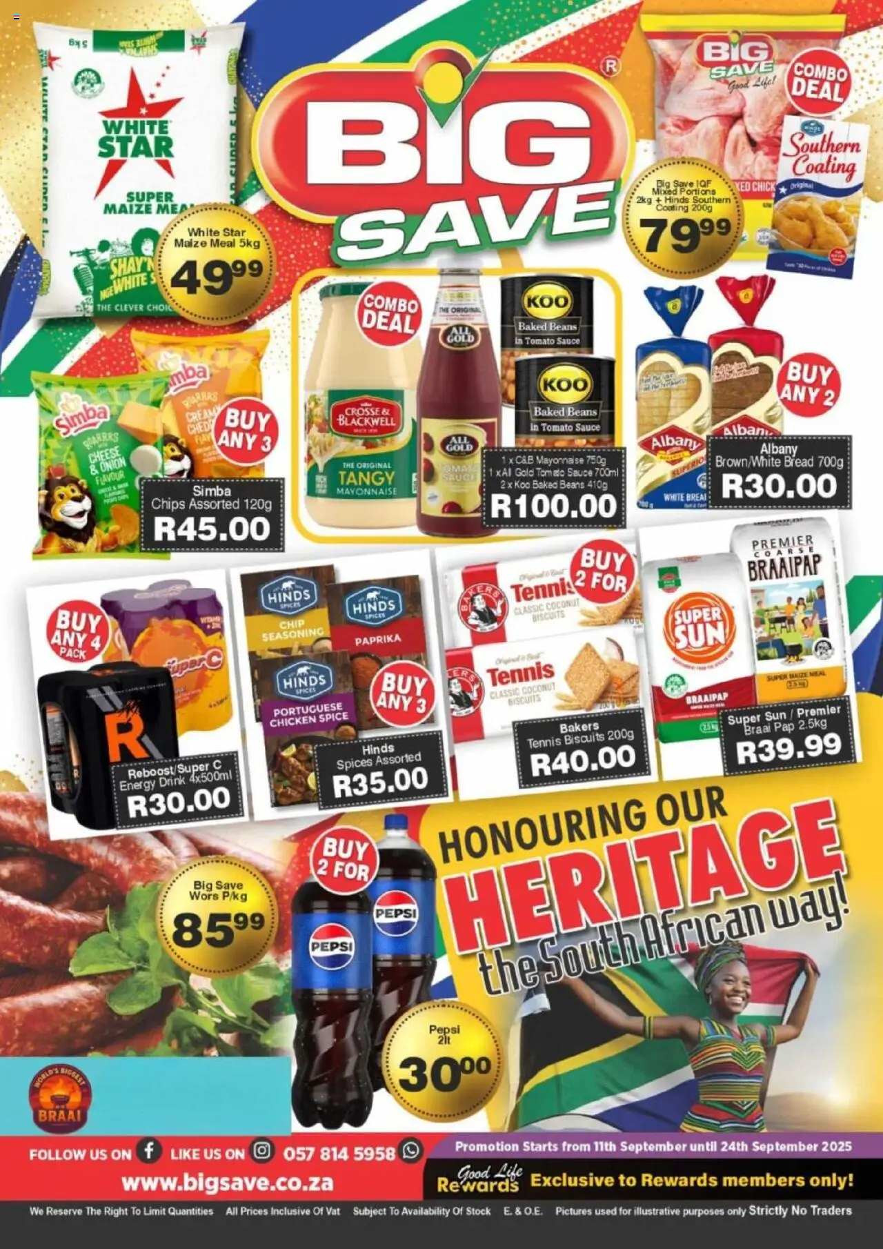 Big Save Specials from 11/09 - 24/09/2025 > Promotions