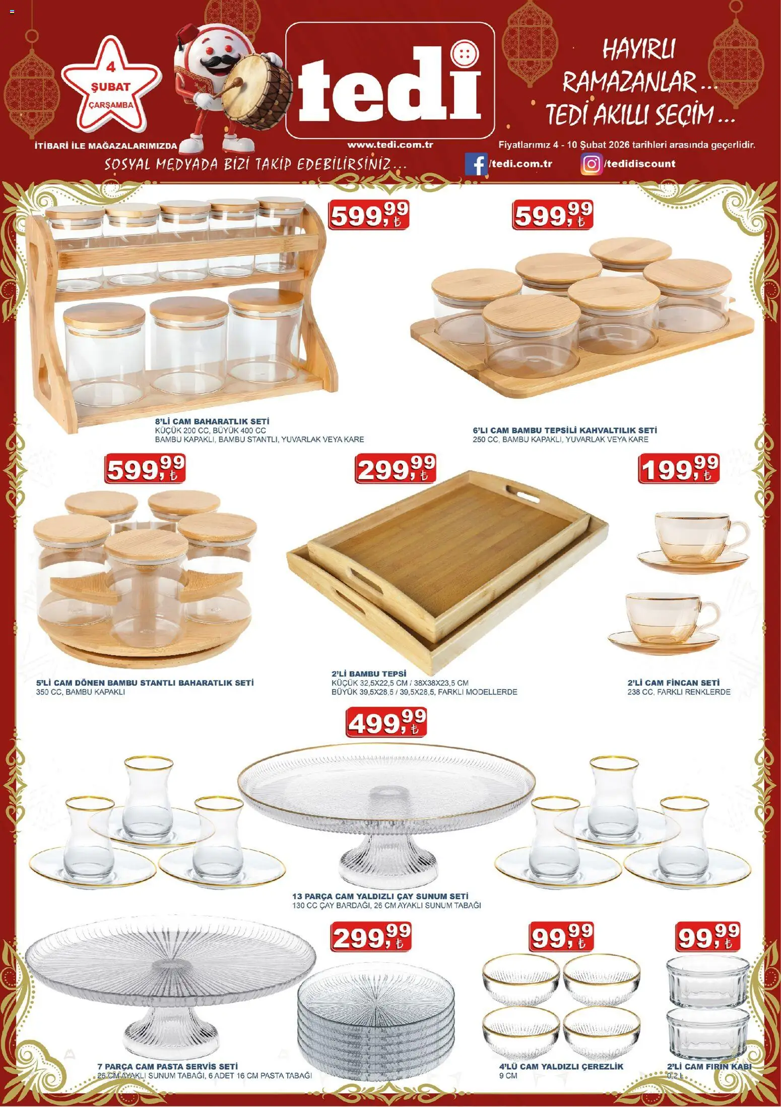 Tedi Katalog 04.02.2026 - Broşürünün önizlemesi