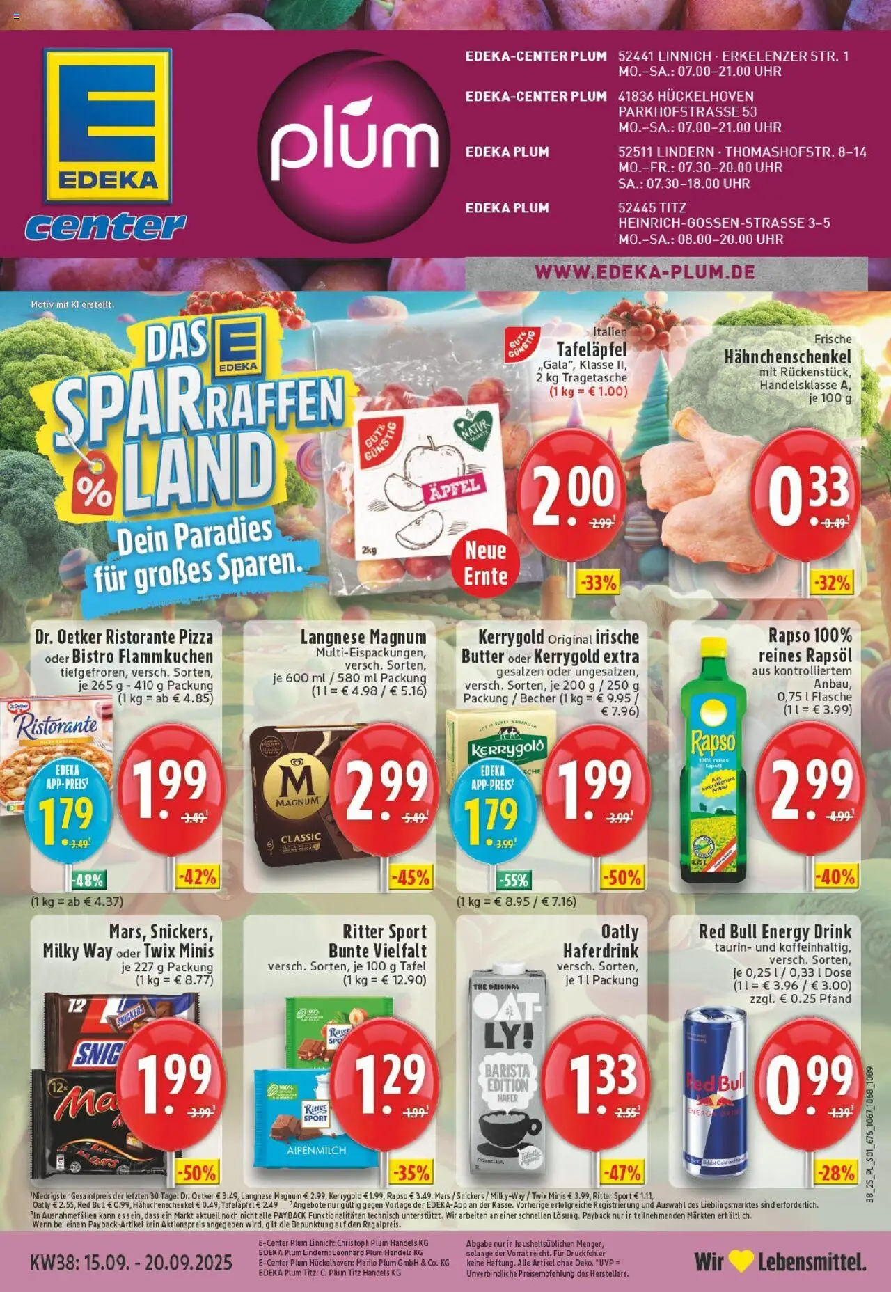 EDEKA Prospekt ab 14.09.2025 - Prospekt Linnich Online