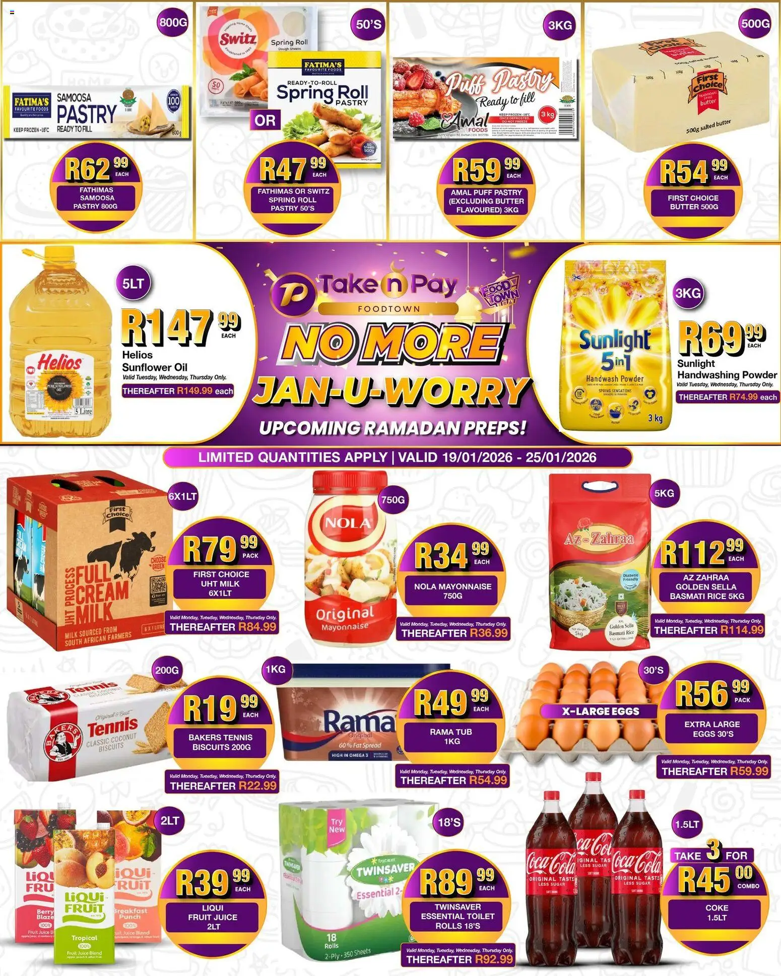 Preview of Take n Pay flyer valid from 19/01/2026