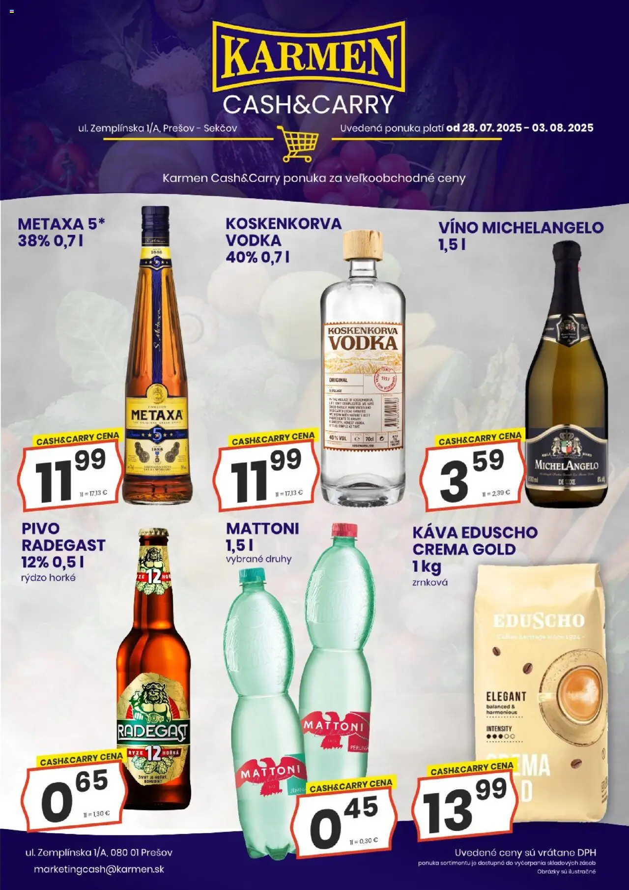 KARMEN CBA Leták (28.07. - 03.08.2025) - Akčná ponuka