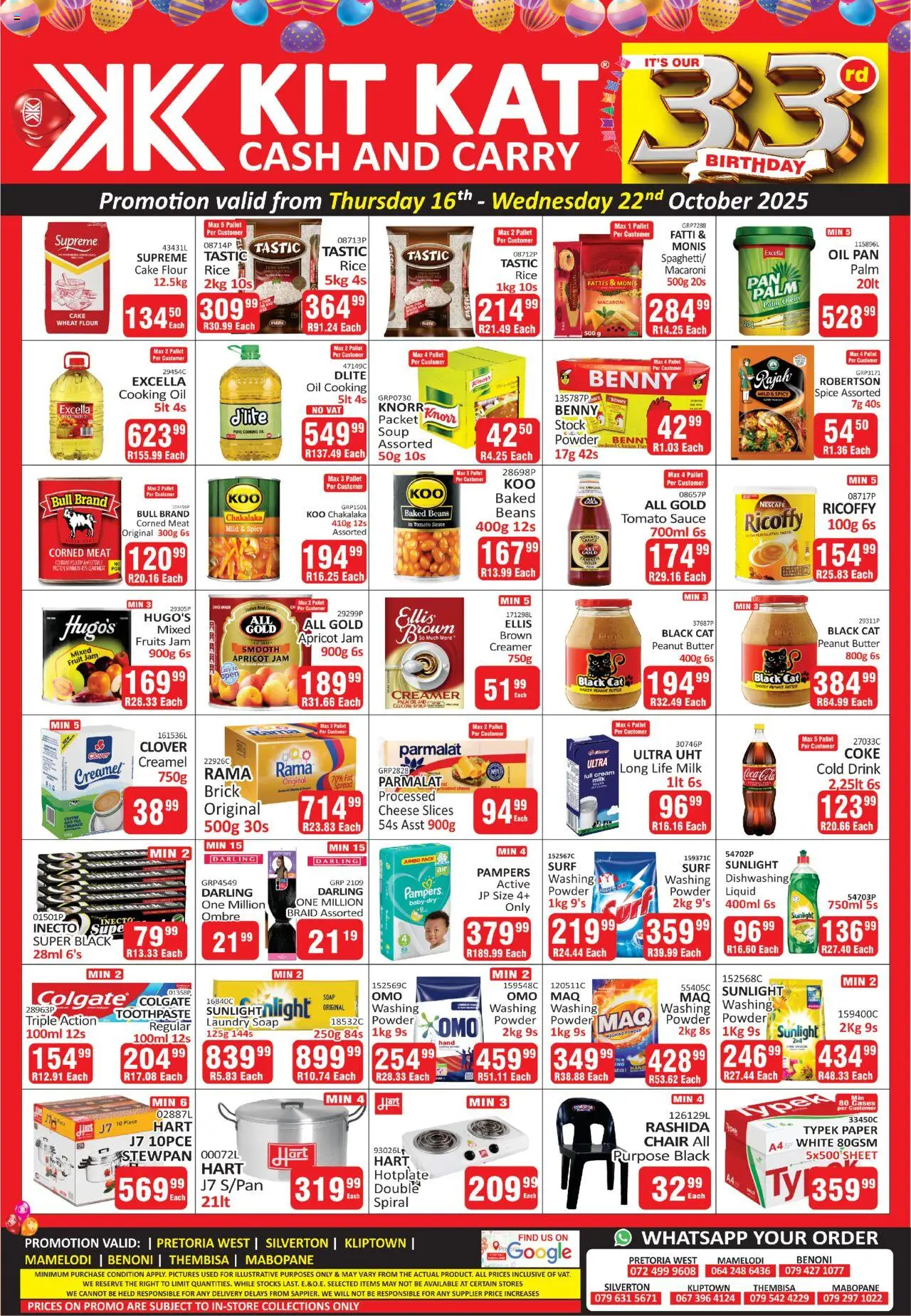 KIT KAT Cash & Carry Specials from 16/10 - 22/10/2025 > Promotions
