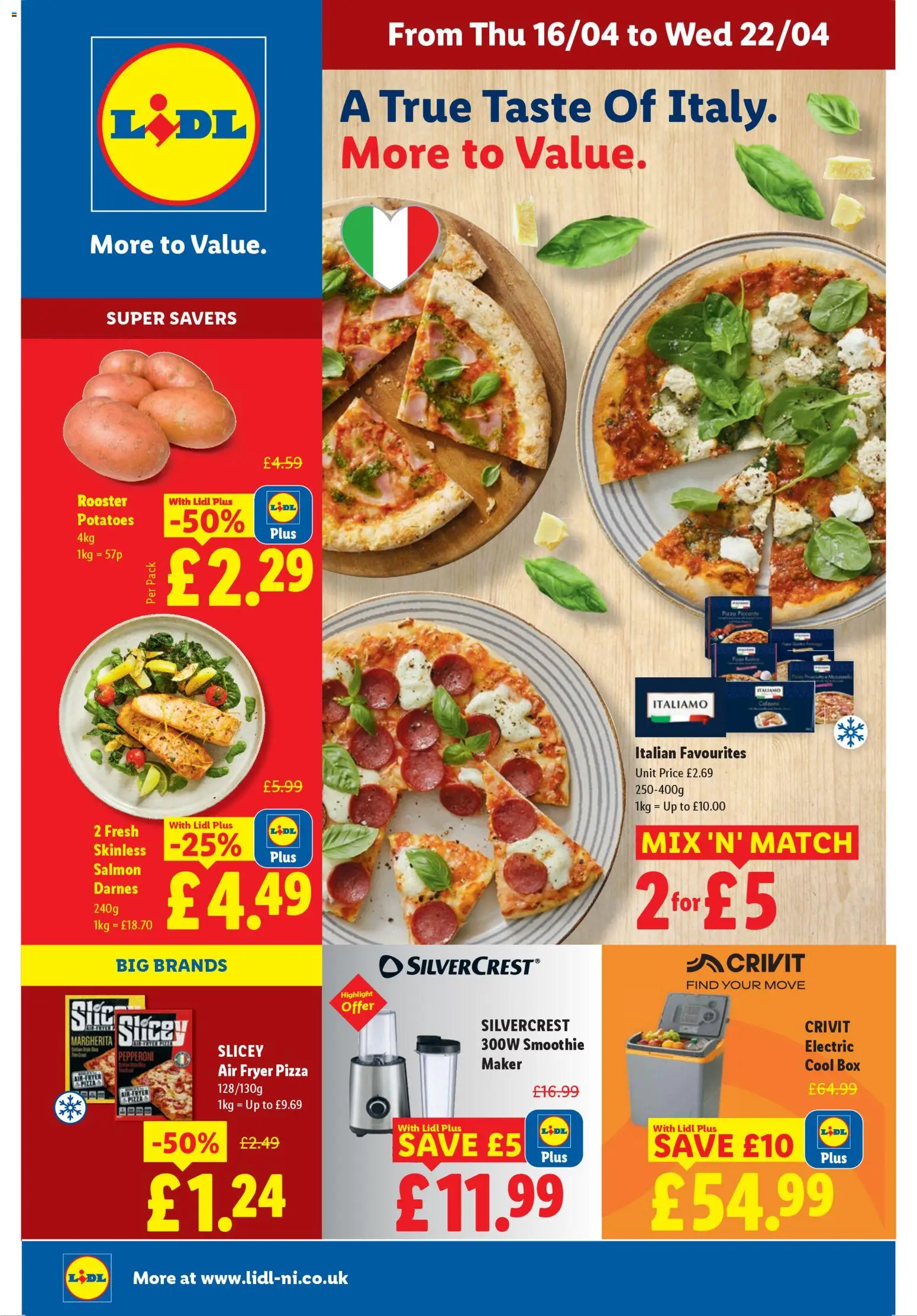 Preview of Lidl Lidl - A true taste of Italy valid from 16/04/2026
