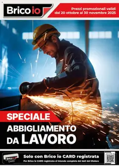 Anteprima dell'opuscolo Volantino Abbigliamento dal negozio Brico io valido da 20/10/2025