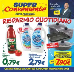 Anteprima dell'opuscolo Volantino Messina/Siracusa/Palermo dal negozio SuperConveniente valido da 04/11/2025