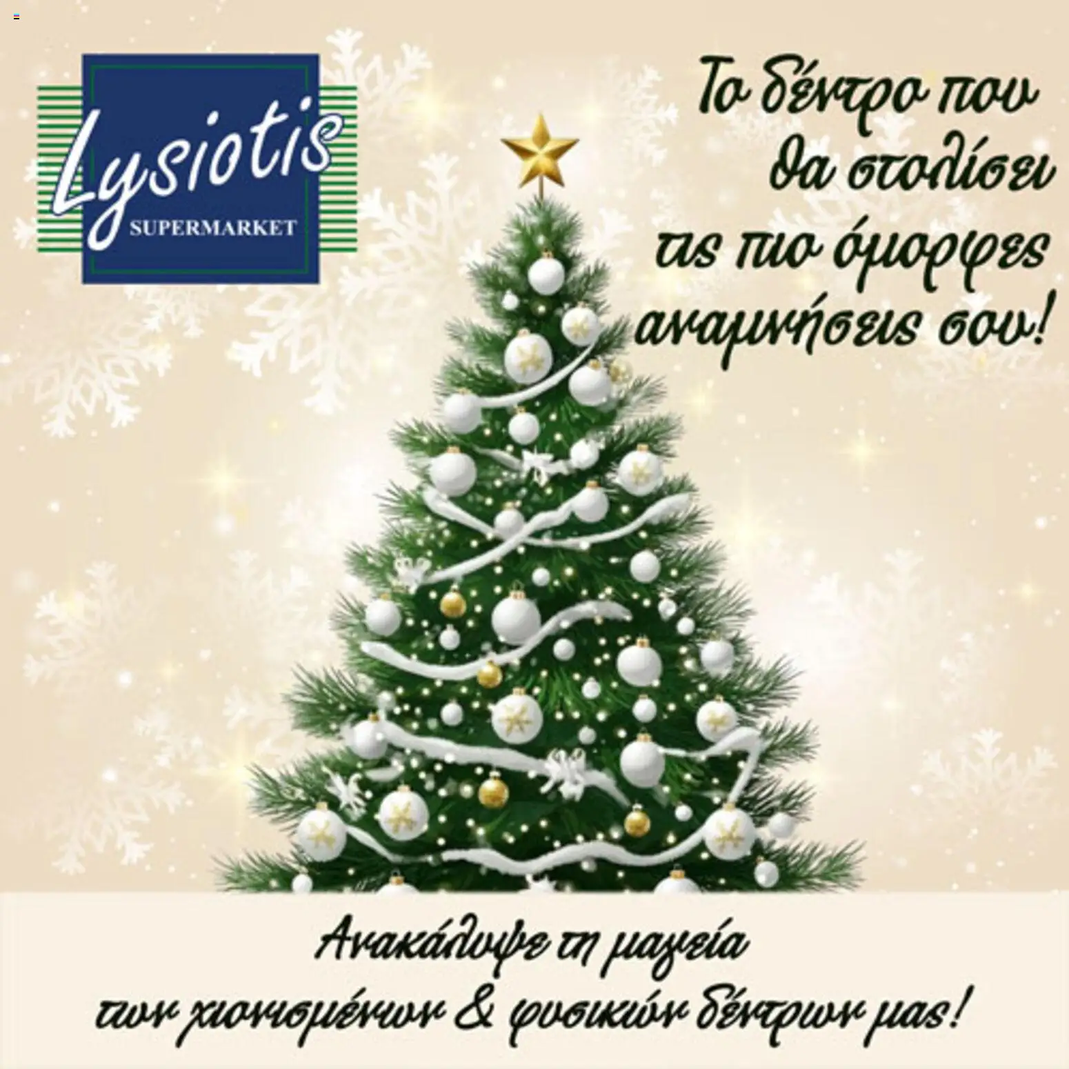 Προεπισκόπηση φυλλαδίου Φυλλάδιο από το κατάστημα Lysiotis σε ισχύ από 03/11/2025