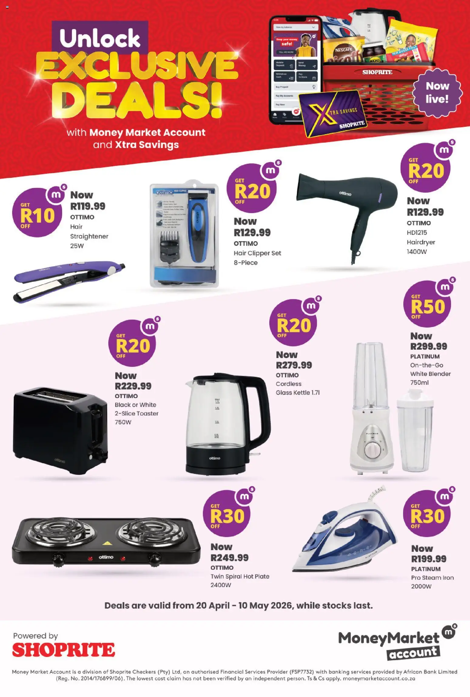 Preview of Shoprite flyer valid from 20/04/2026
