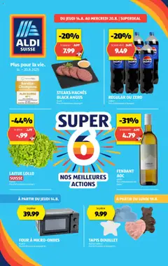 Vorschau des Merkblatts Prospectus vom Shop Aldi gültig von 14.08.2025 bis 20.08.2025