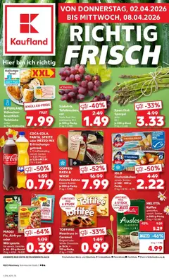 Vorschau von dem Prospekt des Geschäftes Kaufland, gültig ab dem 02.04.2026