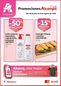 Vista previa del folleto de la tienda Alcampo válido desde el 30/07/2025 