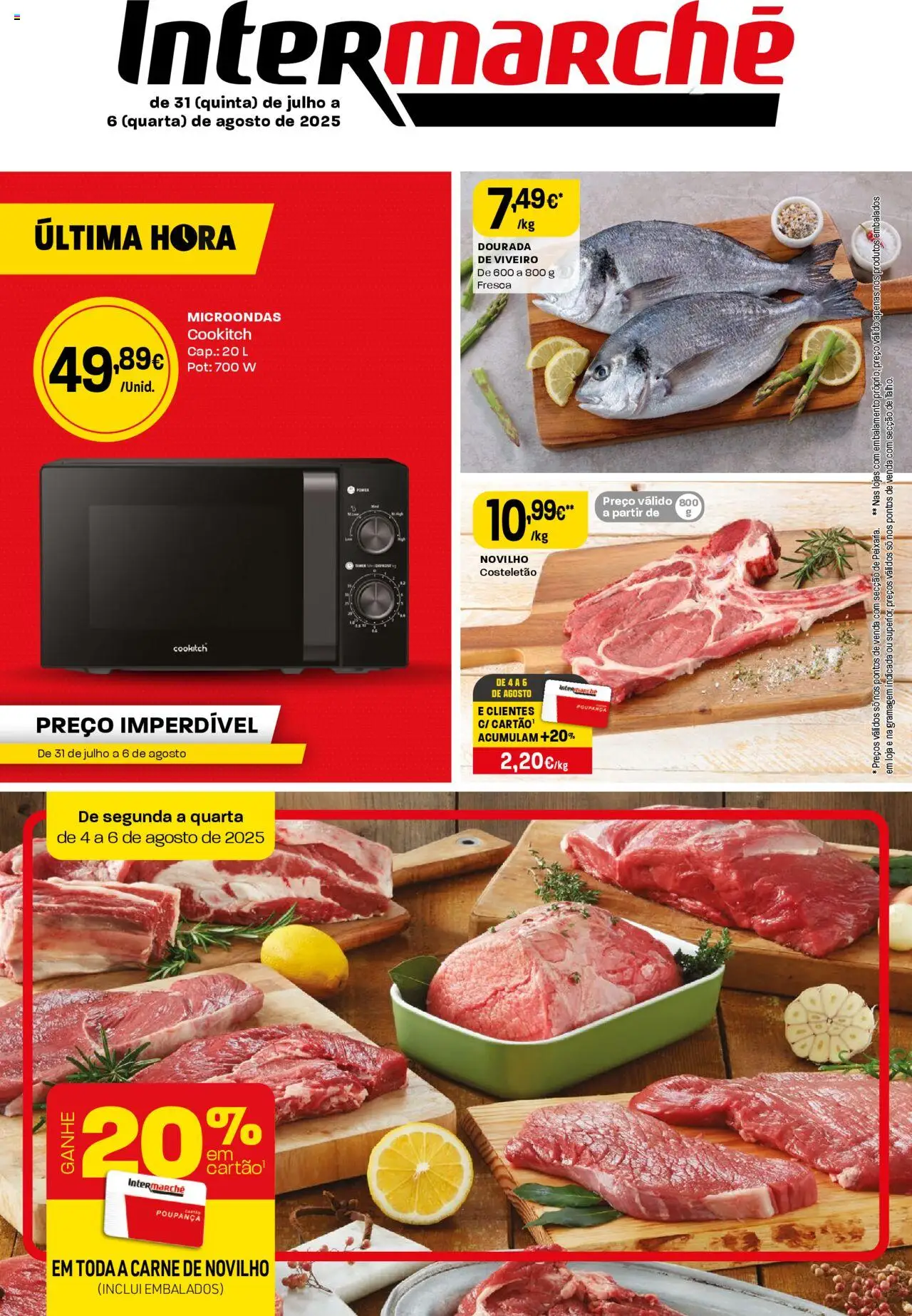 Intermarché Folheto de 31/07/2025 - catálogo esta semana - página 1