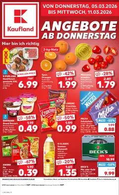 Vorschau von dem Prospekt des Geschäftes Kaufland, gültig ab dem 05.03.2026