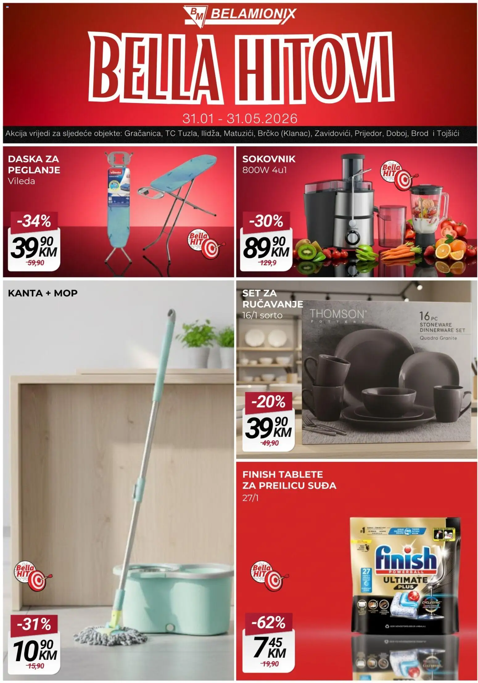 Pregled letka Bella Hitovi trgovine Belamionix vrijedi od 31.01.2026