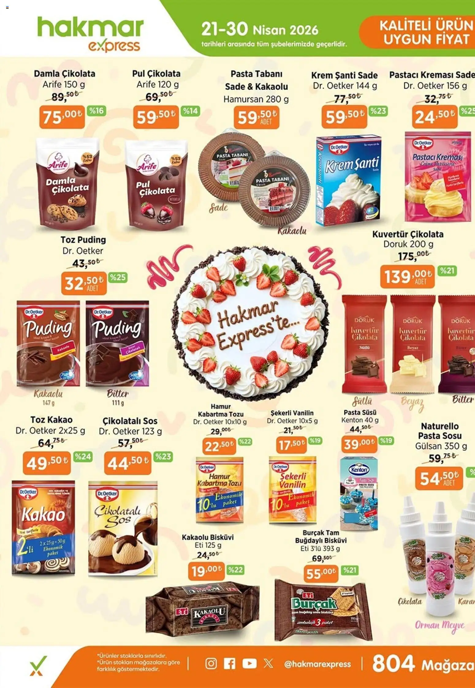 Hakmar Express Hakmar Express İndirim 21.04.2026 - Broşürünün önizlemesi