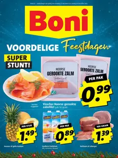 Voorbeeld van Folder week 52 van winkel Boni geldig vanaf 22-12-2025