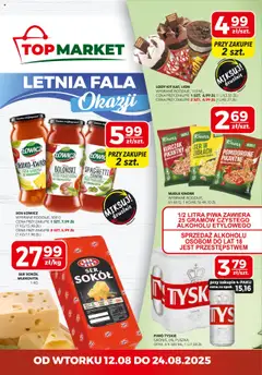 Pogląd gazetki "Gazetka" ze sklepu Top Market ważnej od 12.08.2025