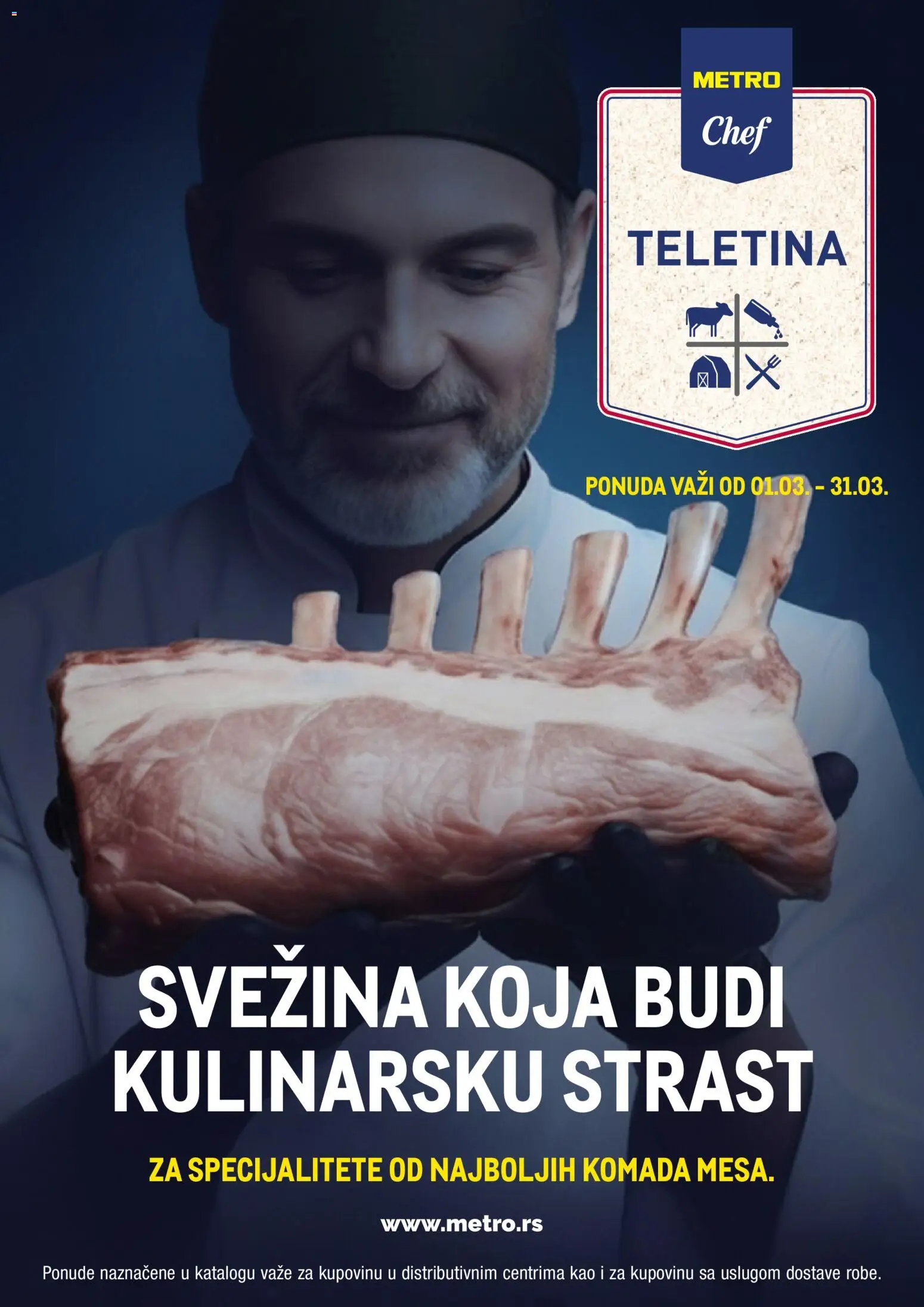 Pregled Metro kataloga - važi od 01.03.2026