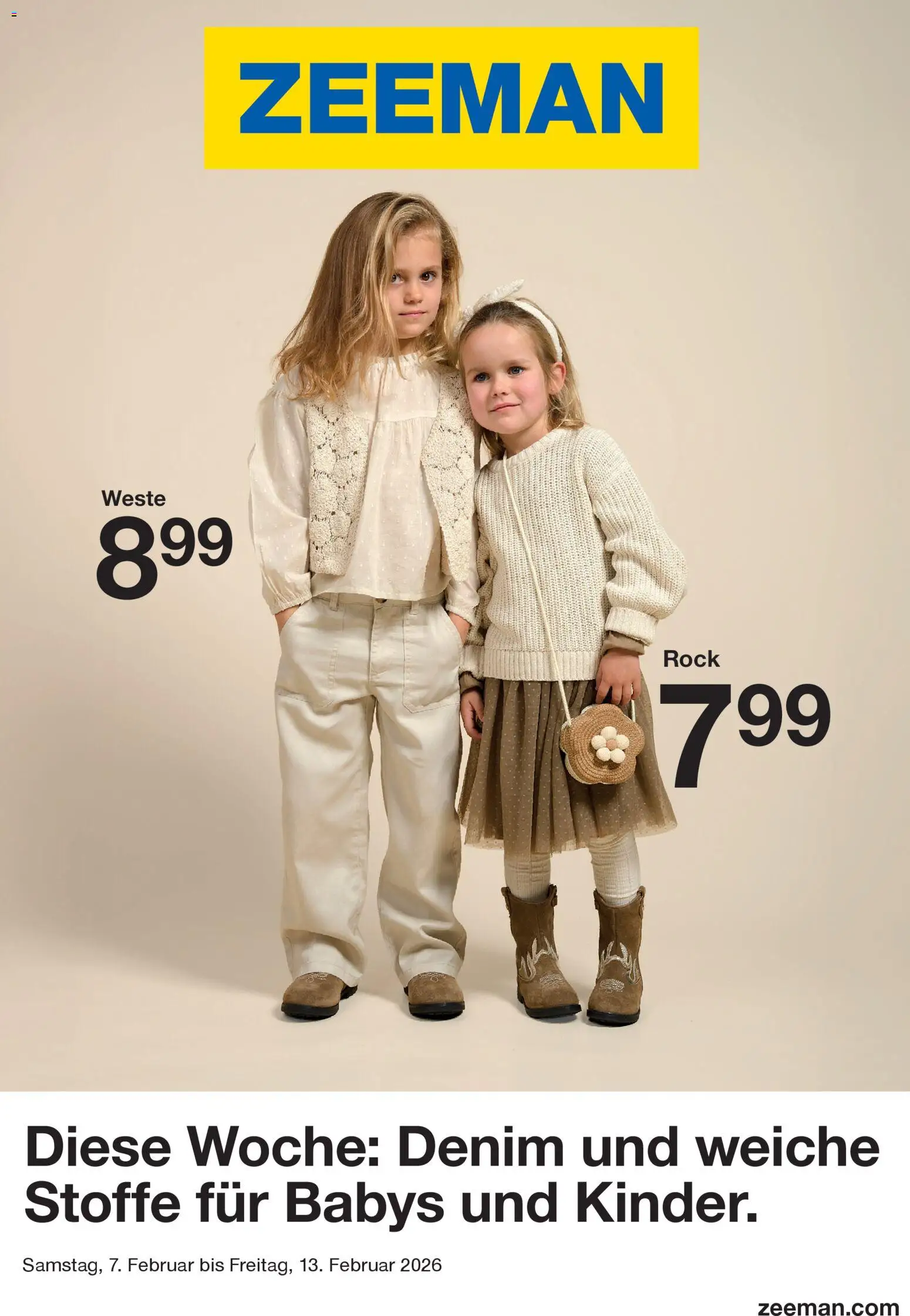 Vorschau von dem Prospekt des Geschäftes Zeeman, gültig ab dem 07.02.2026
