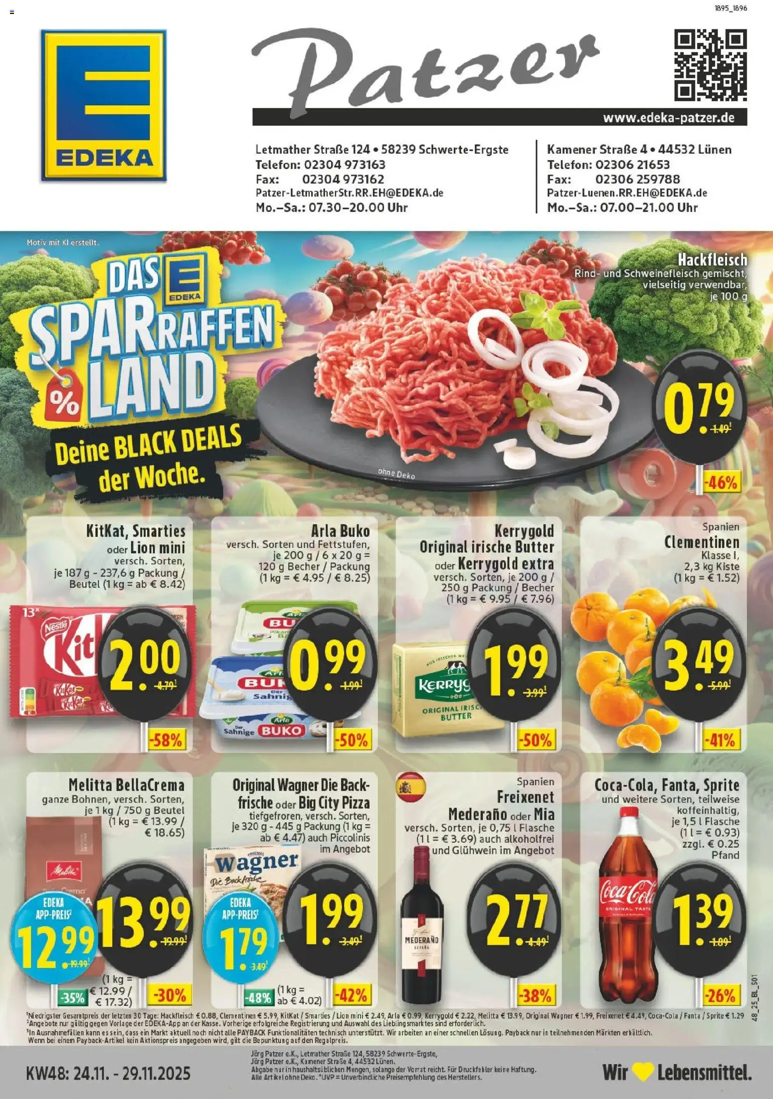 Vorschau von dem Prospekt des Geschäftes Edeka, gültig ab dem 23.11.2025