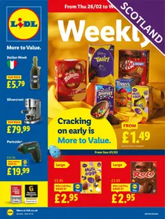 Preview of Lidl Lidl Weekly Scotland valid from 26/02/2026