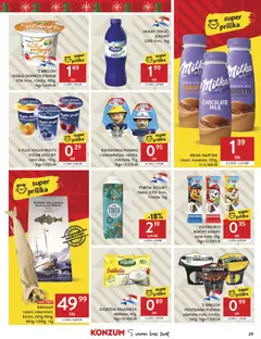 Pregled letka Katalog trgovine Konzum vrijedi od 03.12.2025 | Stranica: 29