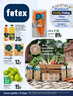 Eksempel på tilbudsavis Tilbudsavis fra butik Føtex gyldig fra 29/08/2025