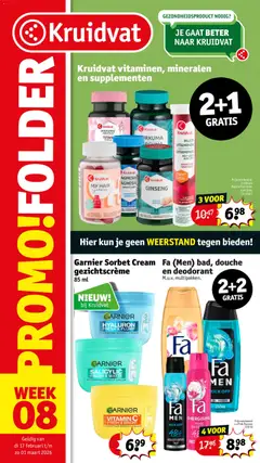 Voorbeeld van Folder week 8 van winkel Kruidvat geldig vanaf 17/02/2026