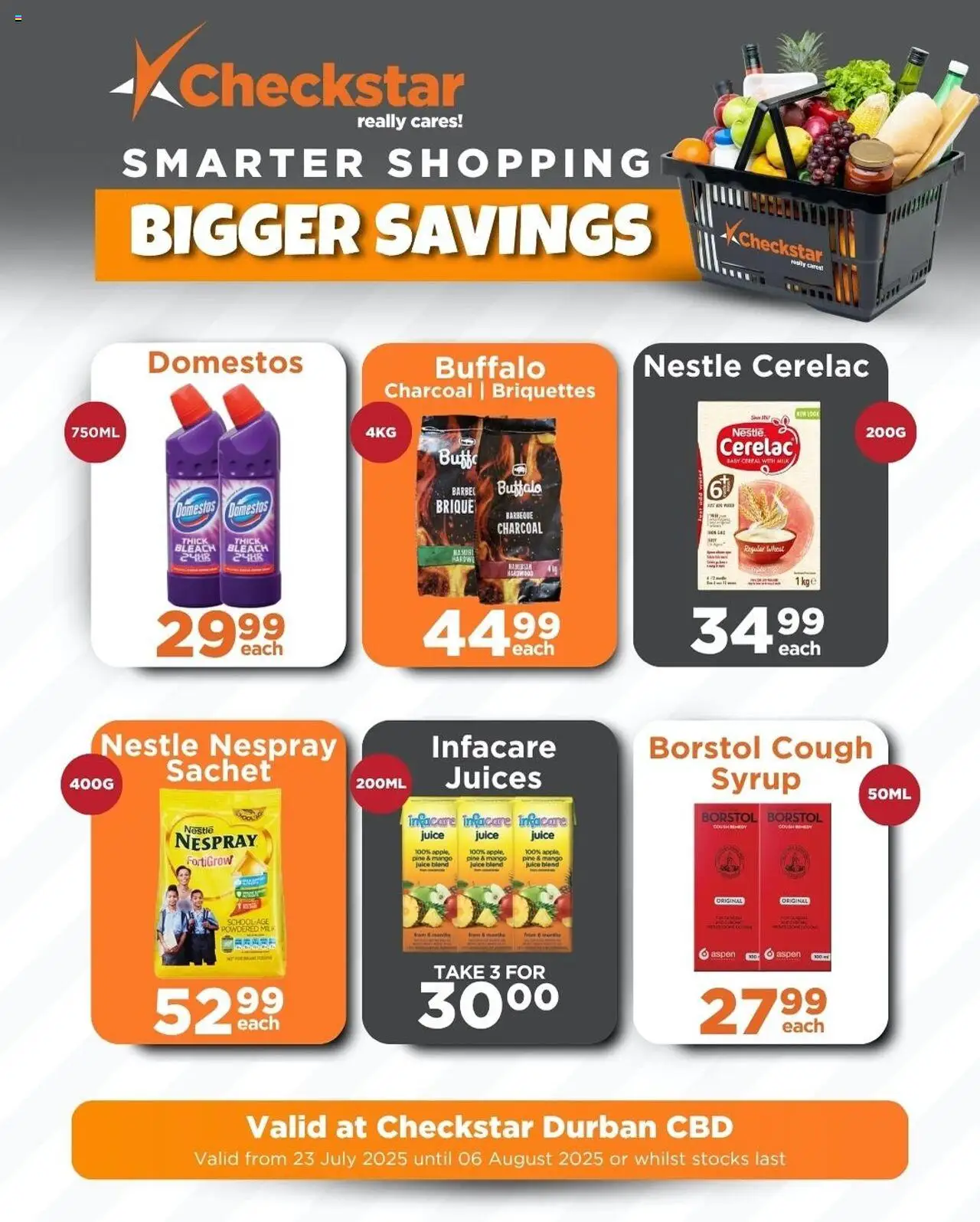 Check Star Durban CBD Specials from 23/07 - 06/08/2025 > Promotions