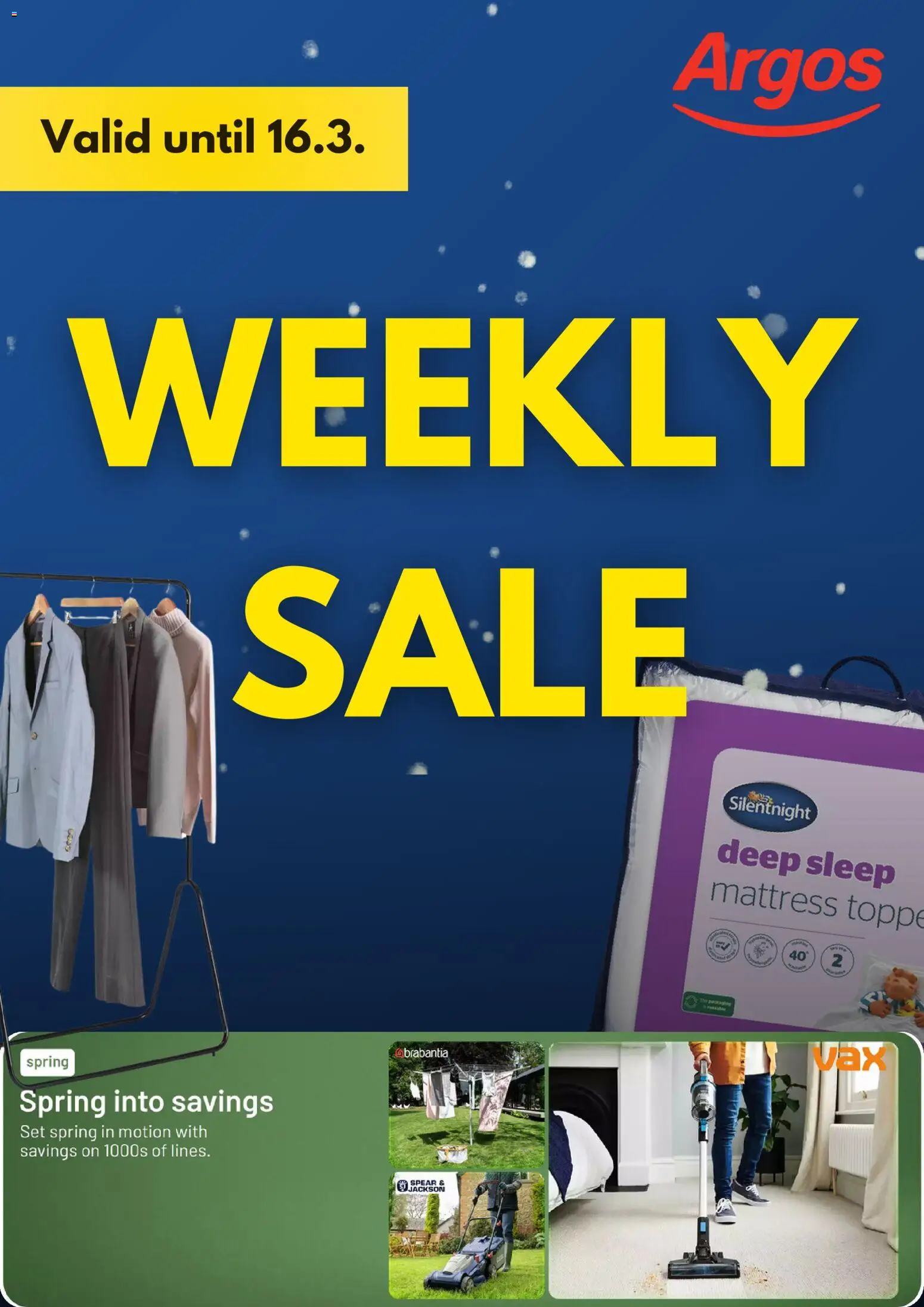 Preview of Argos Argos - Weekly offers valid from 10/03/2026 - Mattress