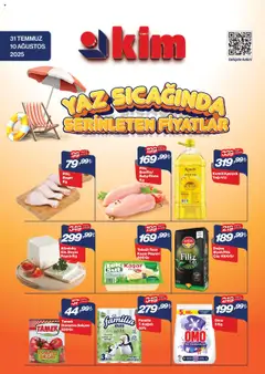 Kim Market Katalog 31.07.2025 - Broşürünün önizlemesi
