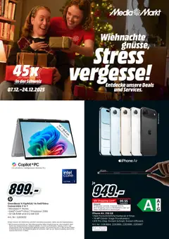 Vorschau des Merkblatts Aktionen vom Shop Media Markt gültig von 07.12.2025 bis 24.12.2025